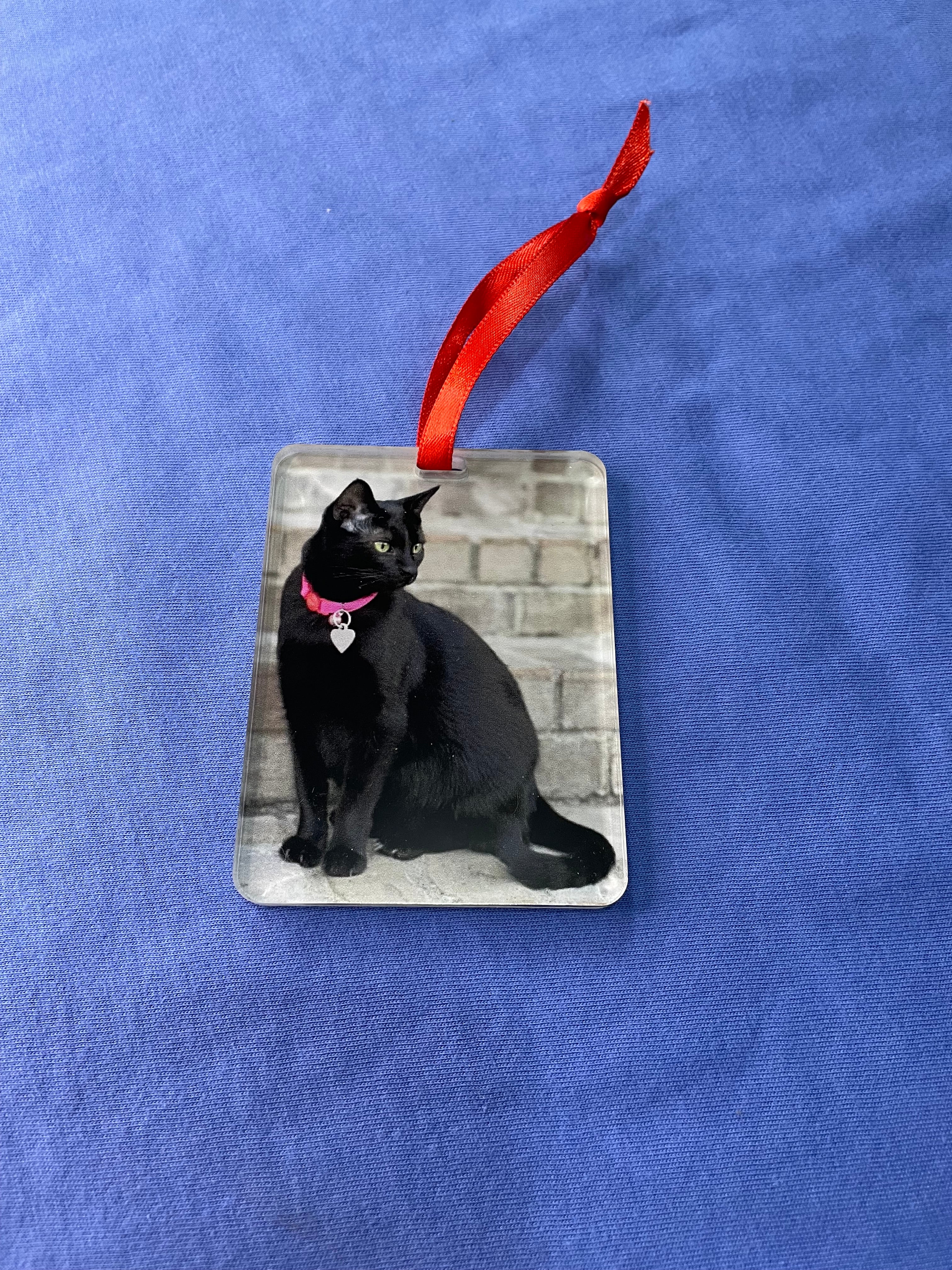 Acrylic Photo Keepsake Ornaments | Circle, Square & Rectangle
