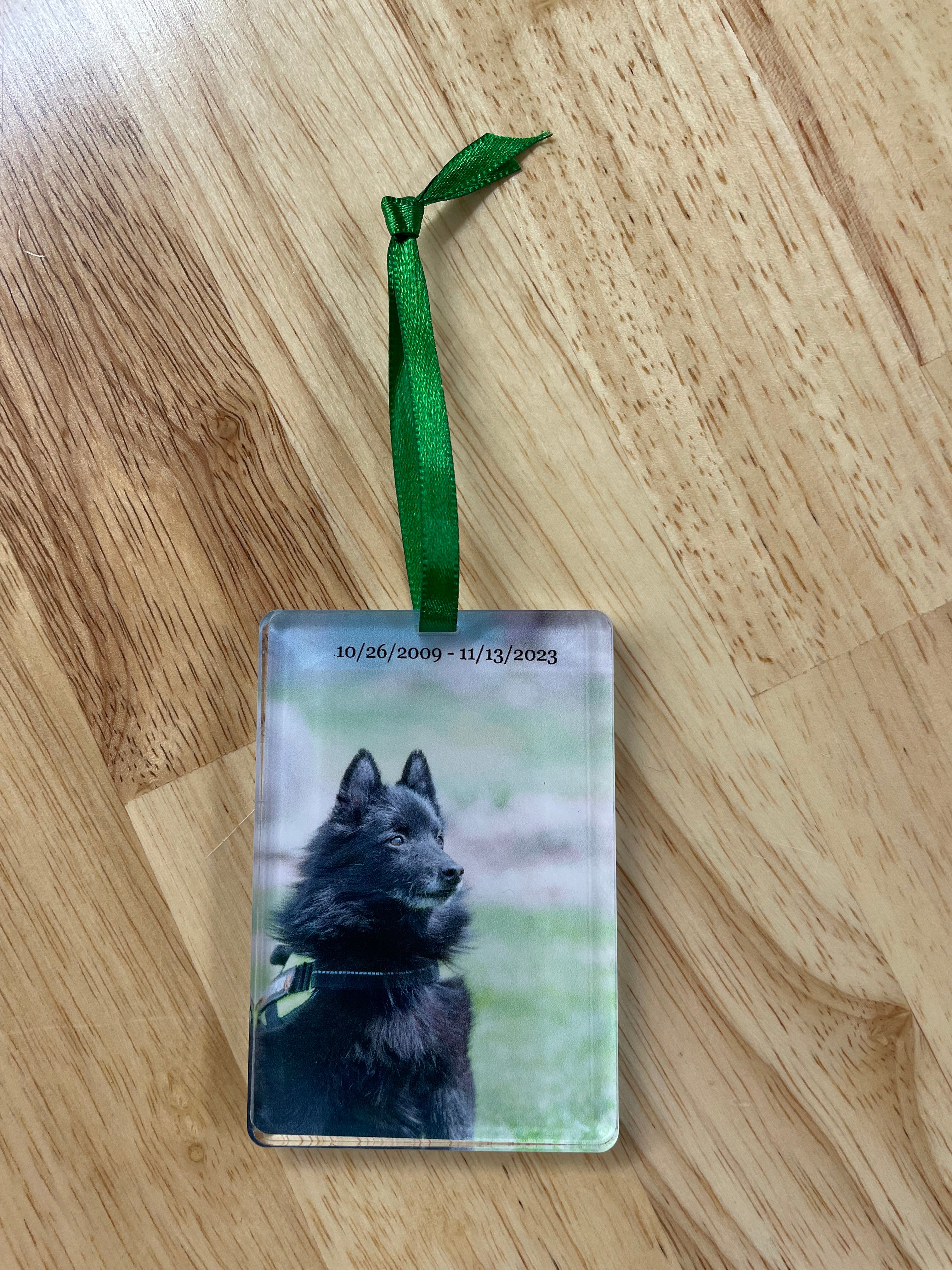 Acrylic Photo Keepsake Ornaments | Circle, Square & Rectangle