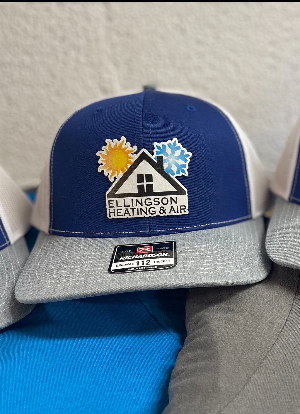 Richardson 112 Trucker Hat – Custom Leatherette Patch- UV Printed