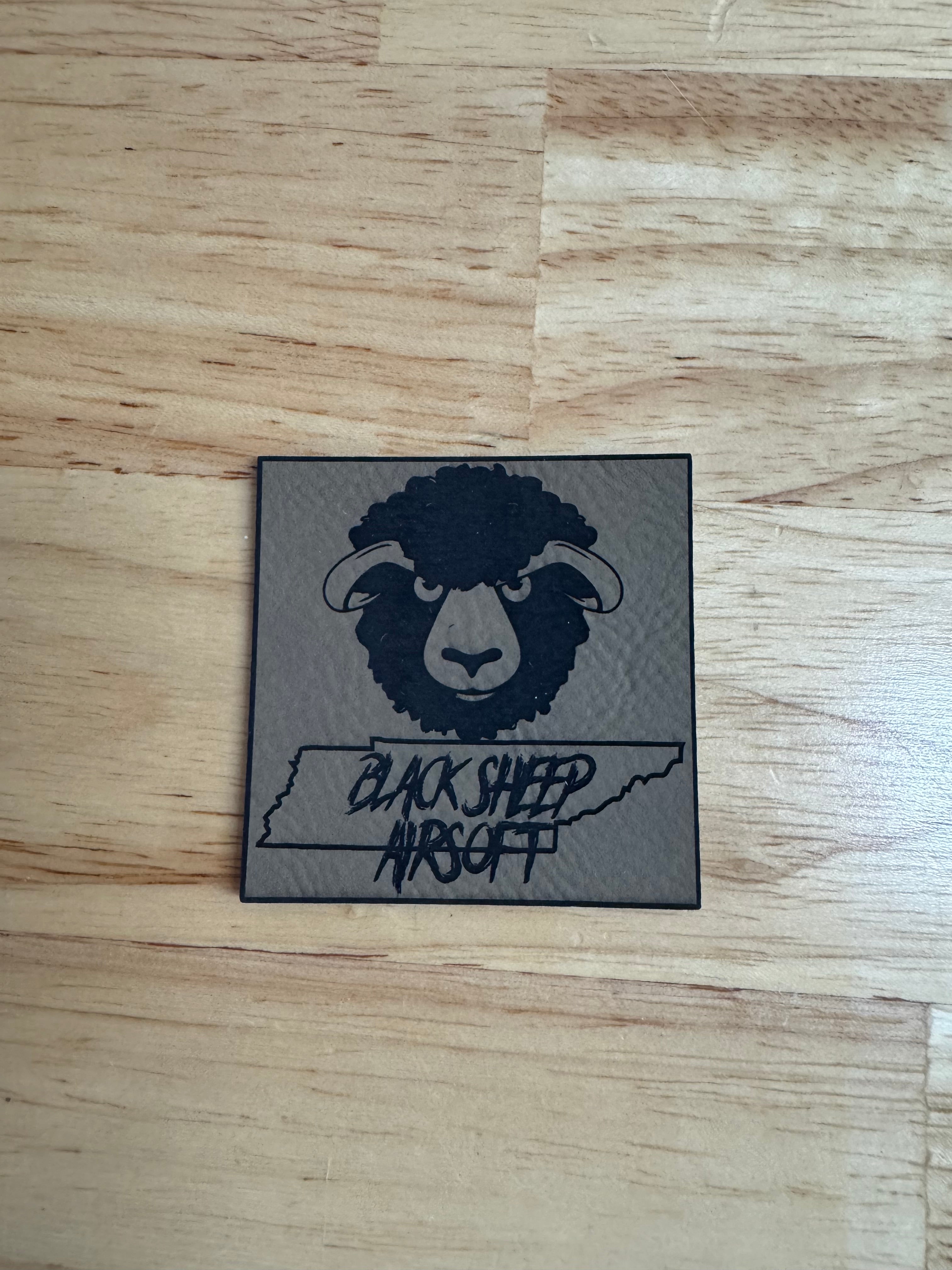 Custom Laser Engraved Adhesive Patches – 29 Color Options