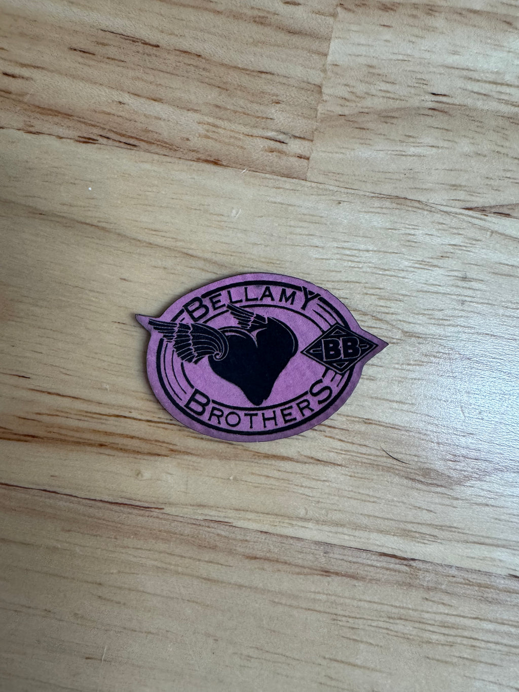 Custom Laser Engraved Adhesive Patches – 29 Color Options