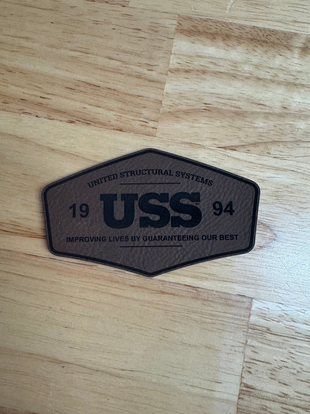 Custom Laser Engraved Adhesive Patches – 29 Color Options