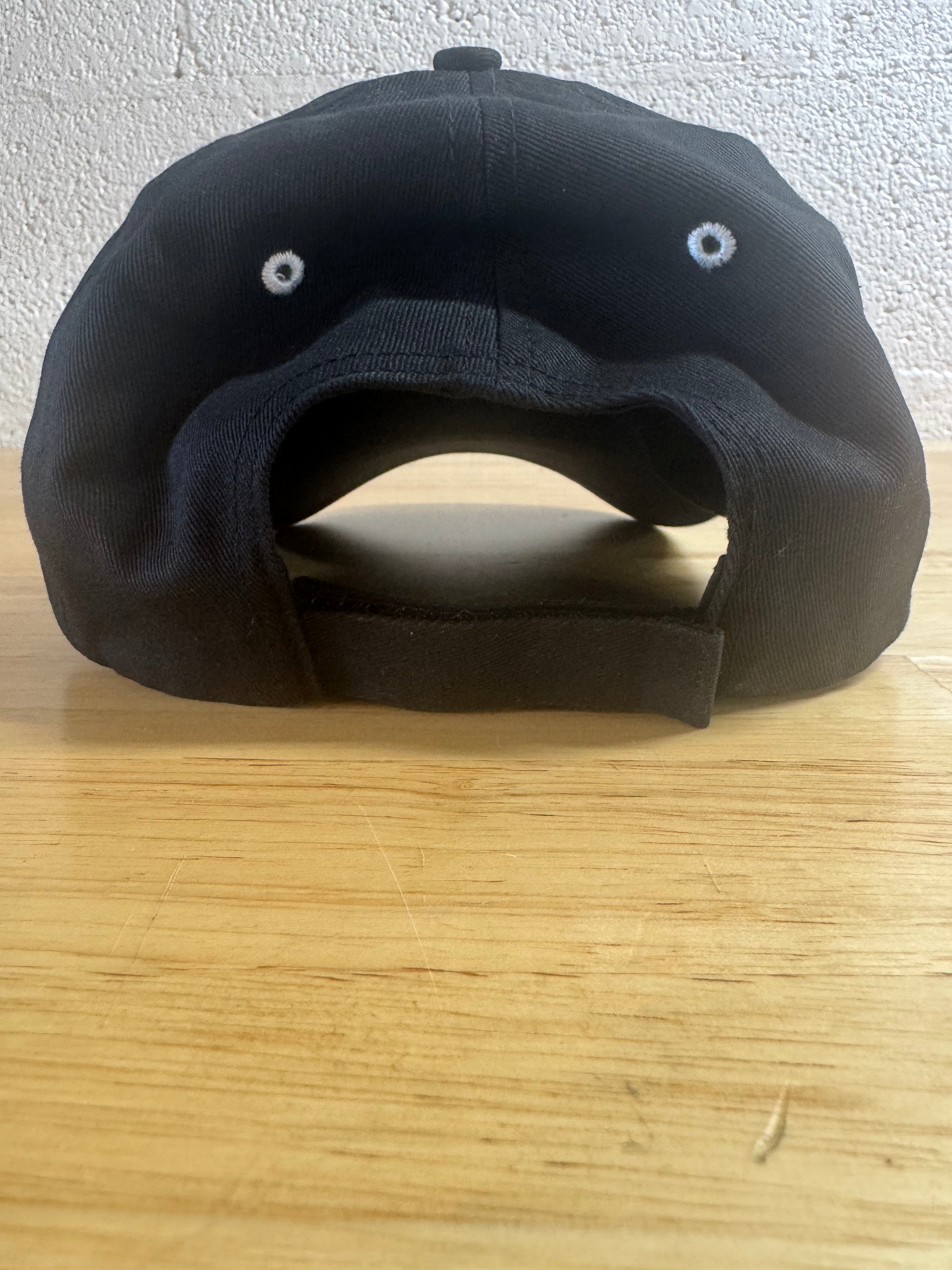 Dog Mom Hat – Black/White with Paw Print Patch