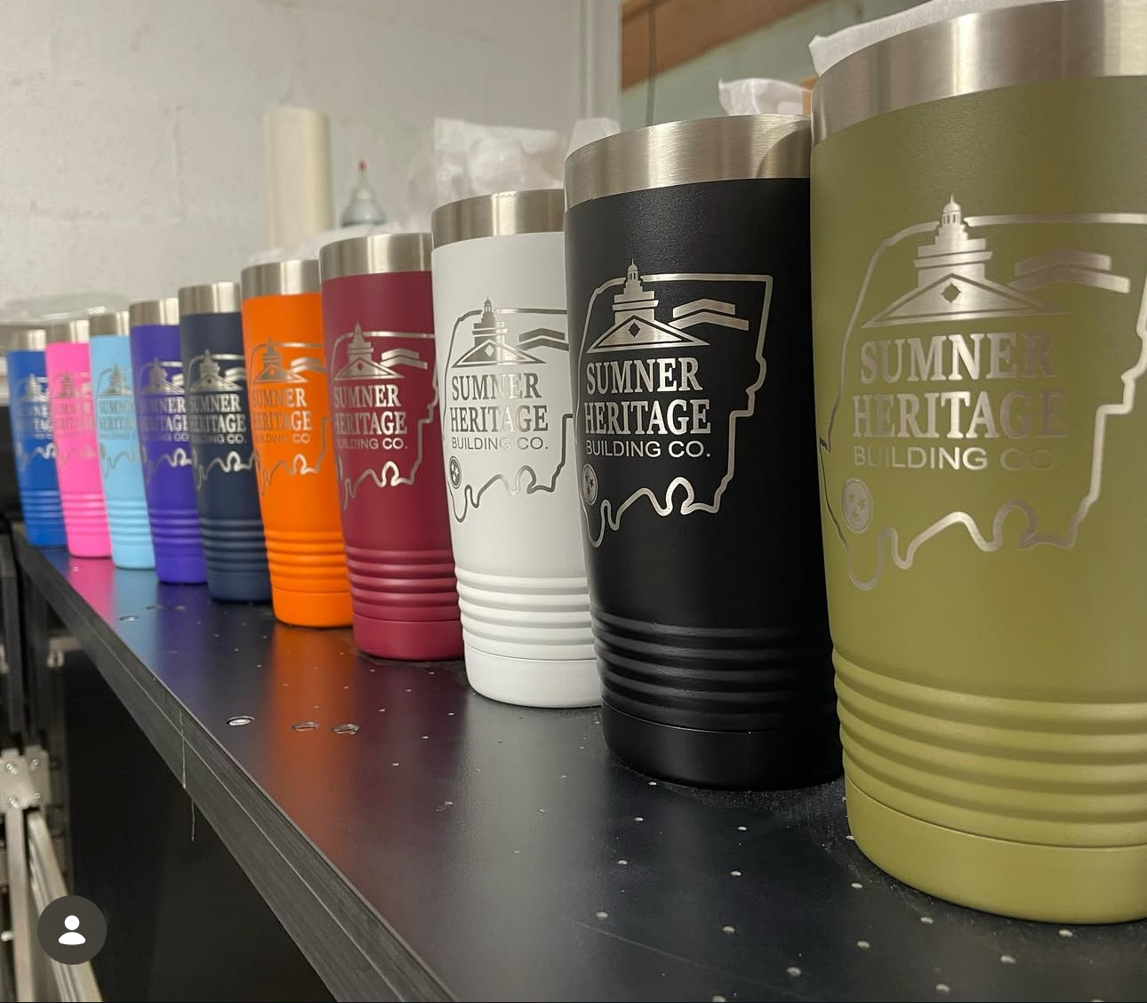 20oz Polar Camel Tumbler - Custom Laser Engraved