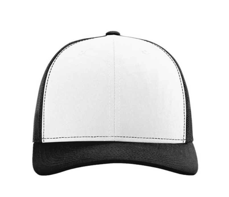 Richardson 112 Trucker Hat – Custom Leatherette Patch- UV Printed