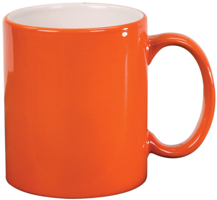 11oz Ceramic Round Lazer