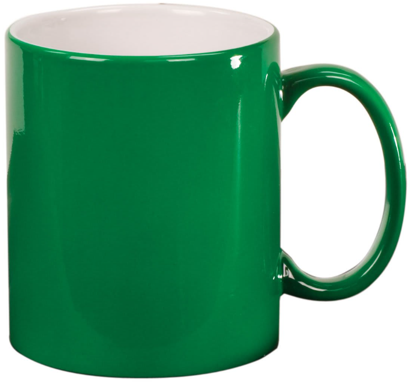 11oz Ceramic Round Lazer