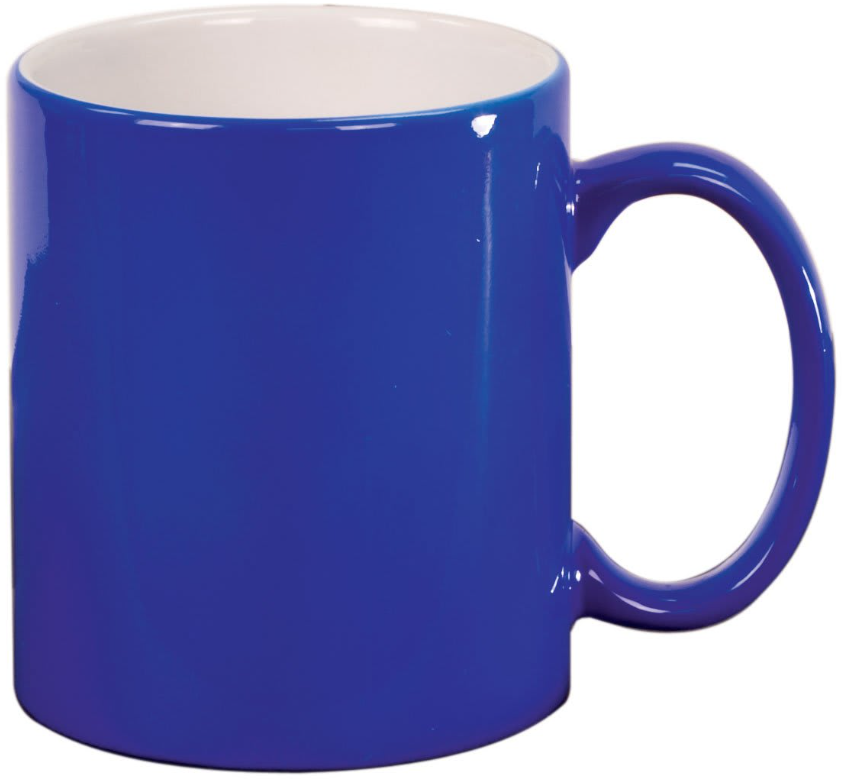 11oz Ceramic Round Lazer