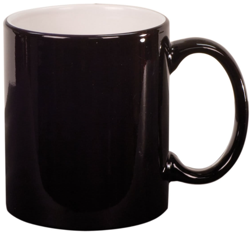 11oz Ceramic Round Lazer