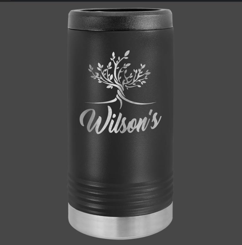 Black Slim Beverage Holder