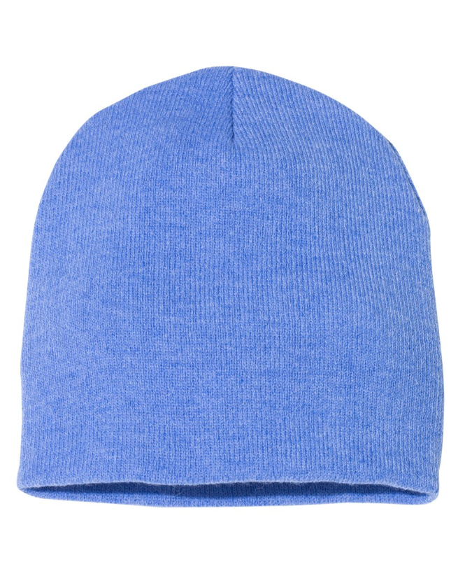 8" Beanie with Patch