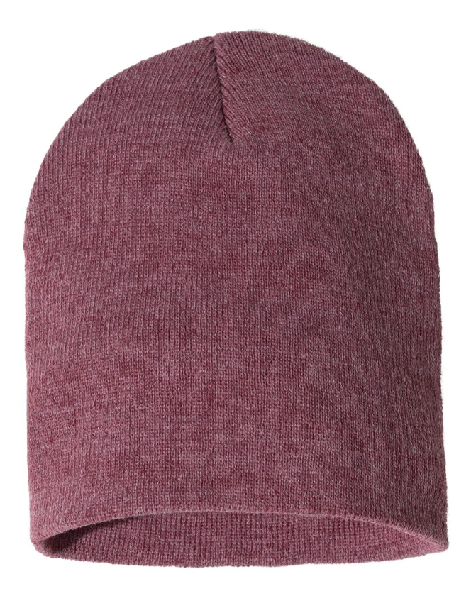 8" Beanie with Patch