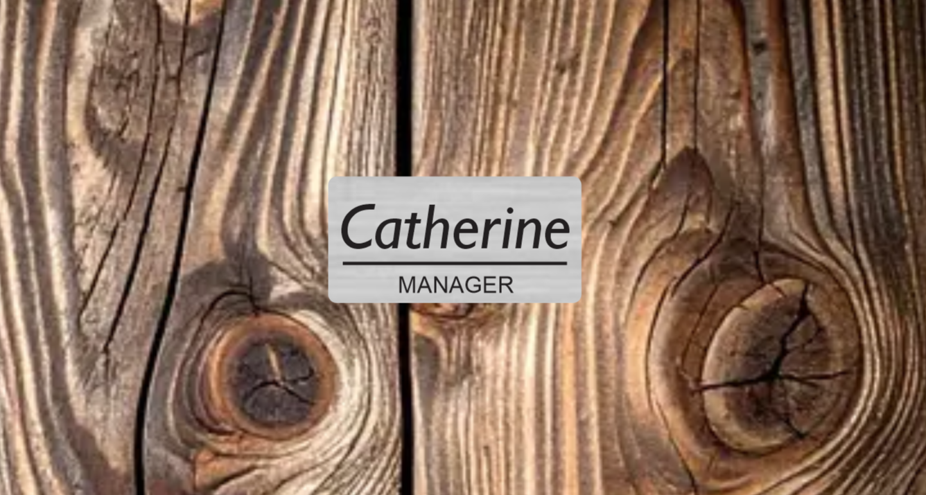 Acrylic Name Badges – Gold & Silver | Magnetic Back