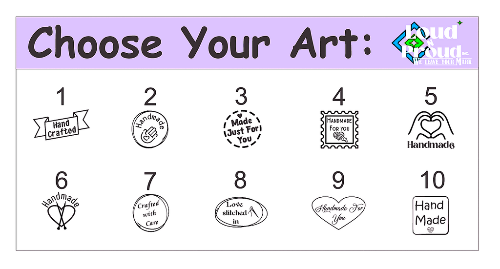 2” x 1” Custom Craft Patch – Choose Your Logo