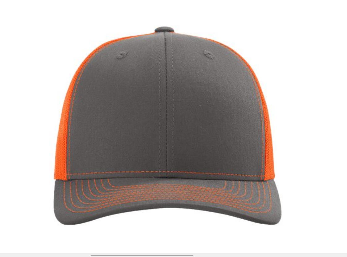 Richardson 112 Trucker Hat – Custom Leatherette Patch- Engraved