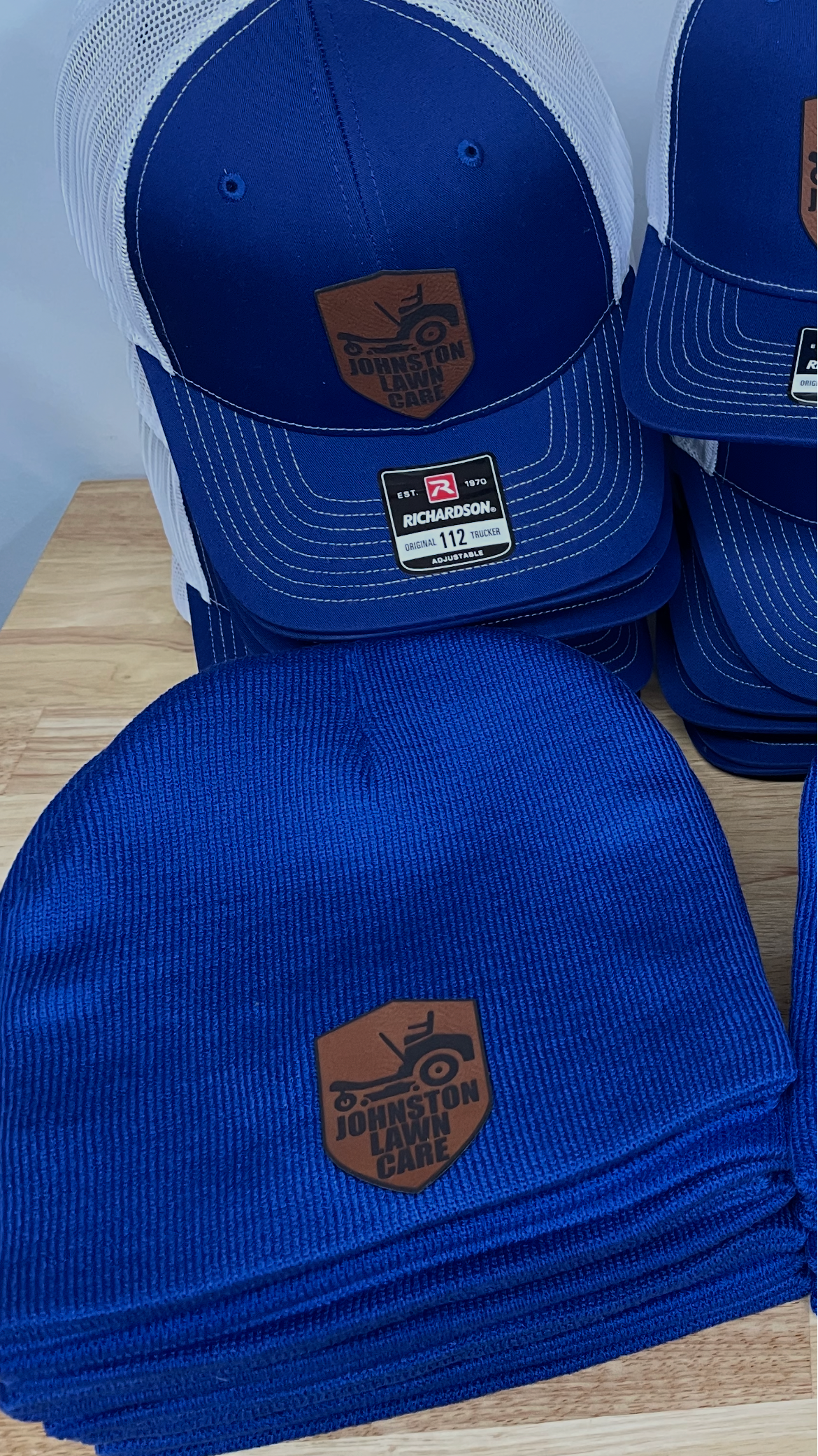 8" Beanie with Patch